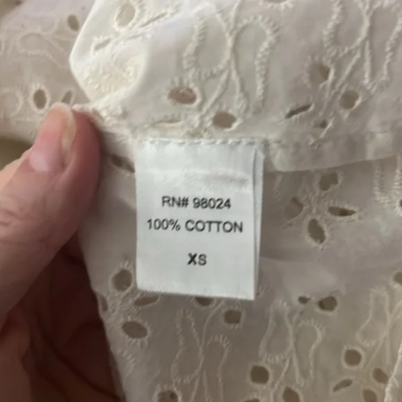 Love The Label Ruffle Blouse Women’s XS - Picture 8 of 8